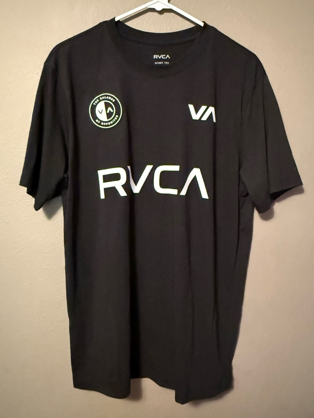 RVCA Men's Black T-Shirt